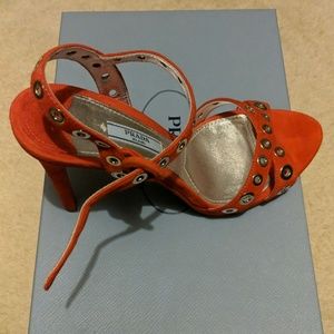 Prada Grommet Heels